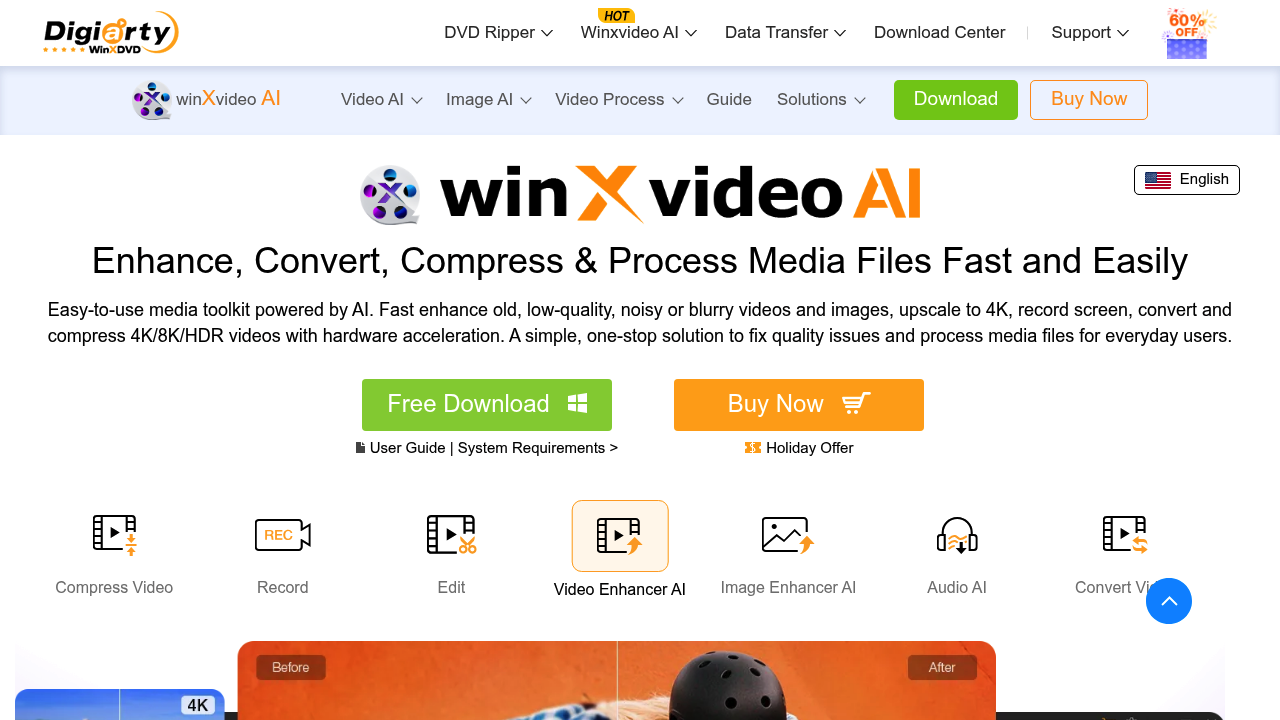 Winxvideo AI screenshot