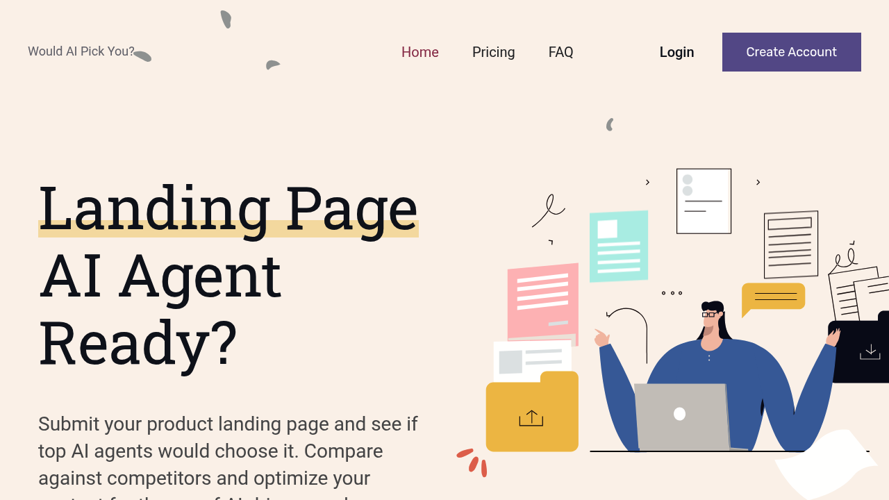 Would AI Pick You? screenshot