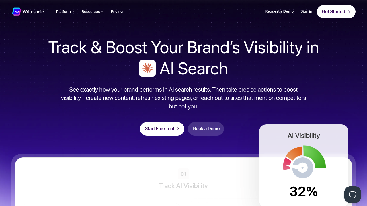 Writesonic screenshot