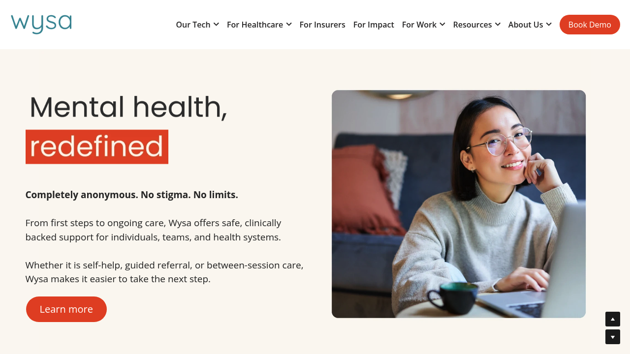 Wysa screenshot