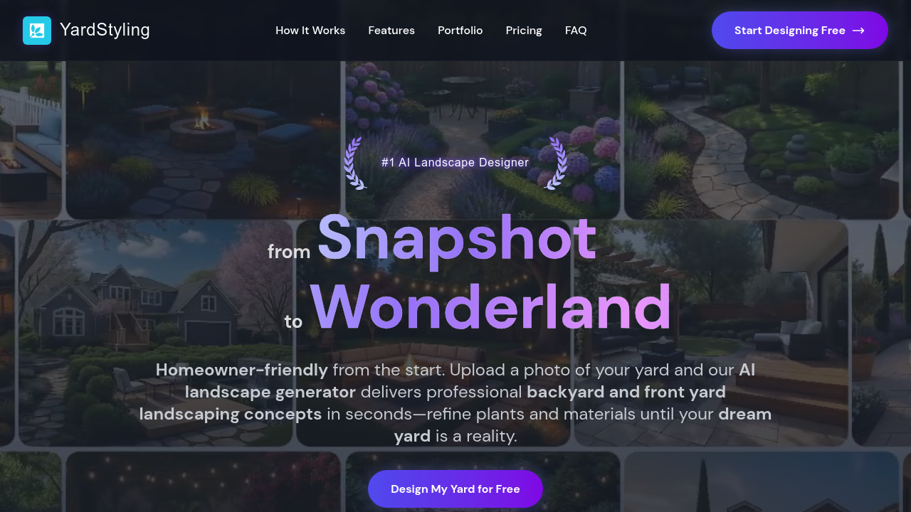 YardStyling screenshot