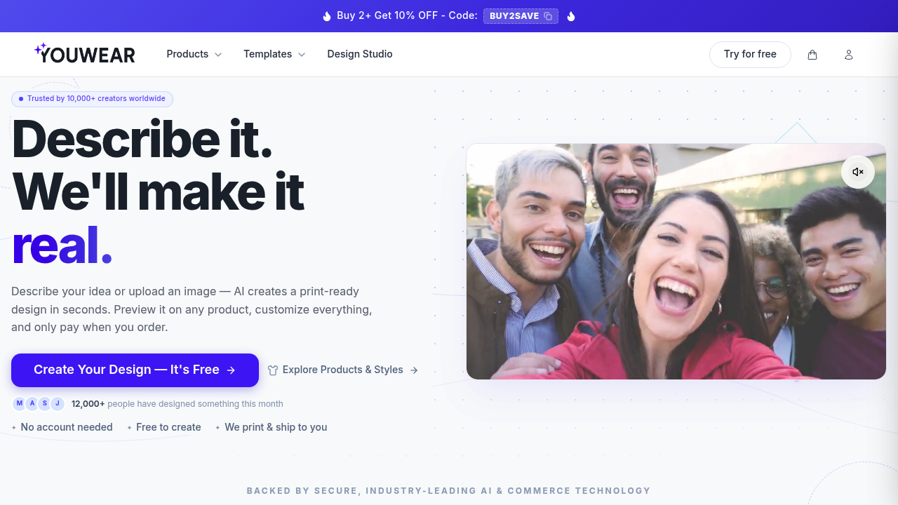 YouWear.ai screenshot
