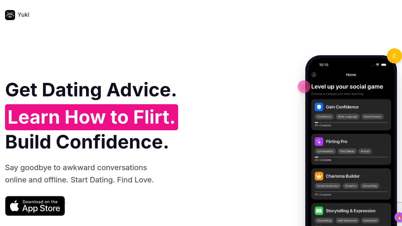 Yuki: Learn How To Flirt screenshot