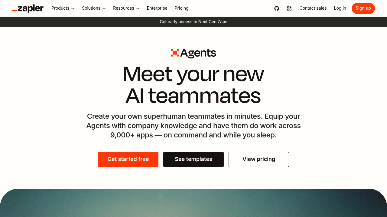 Zapier Agents screenshot